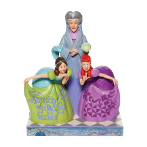 Disney Traditions Evil Step Mum Sisters Figurine