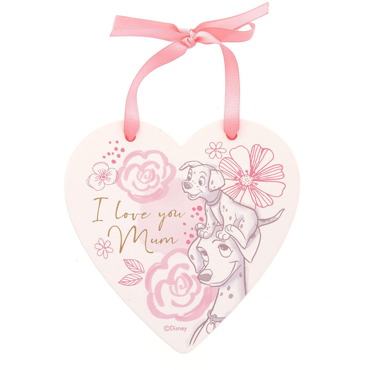 Disney Magical Beginnings Hanging Plaque - Mum (Dalmatians)