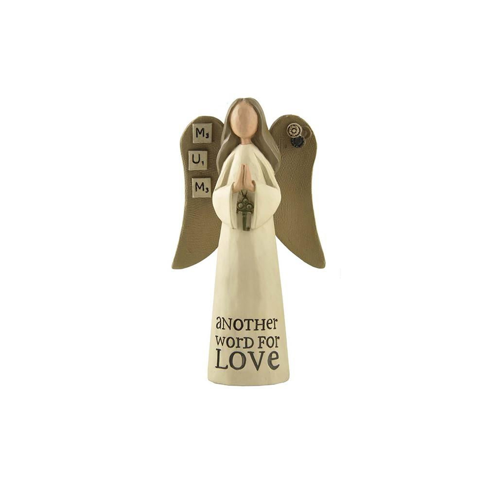 Feather & Grace Angel Figurine - Mum (Another Word for Love)