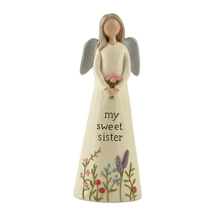 Feather &amp; Grace Angel Figurine - Sister (My Sweet)