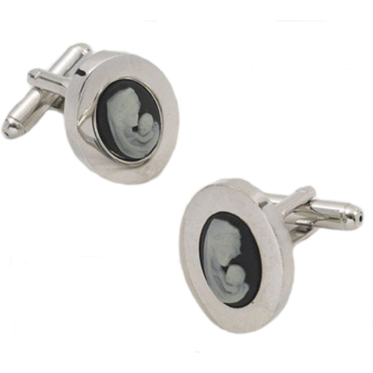 Cameo Mother & Child Cufflinks