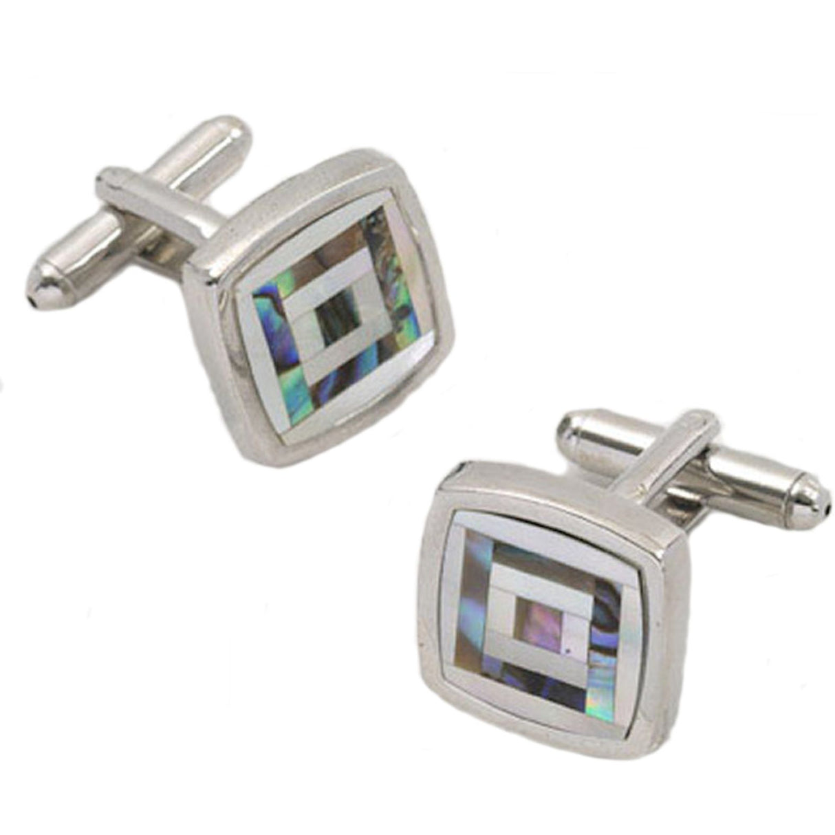 Mother of Pearl & Natural Shell Cufflinks