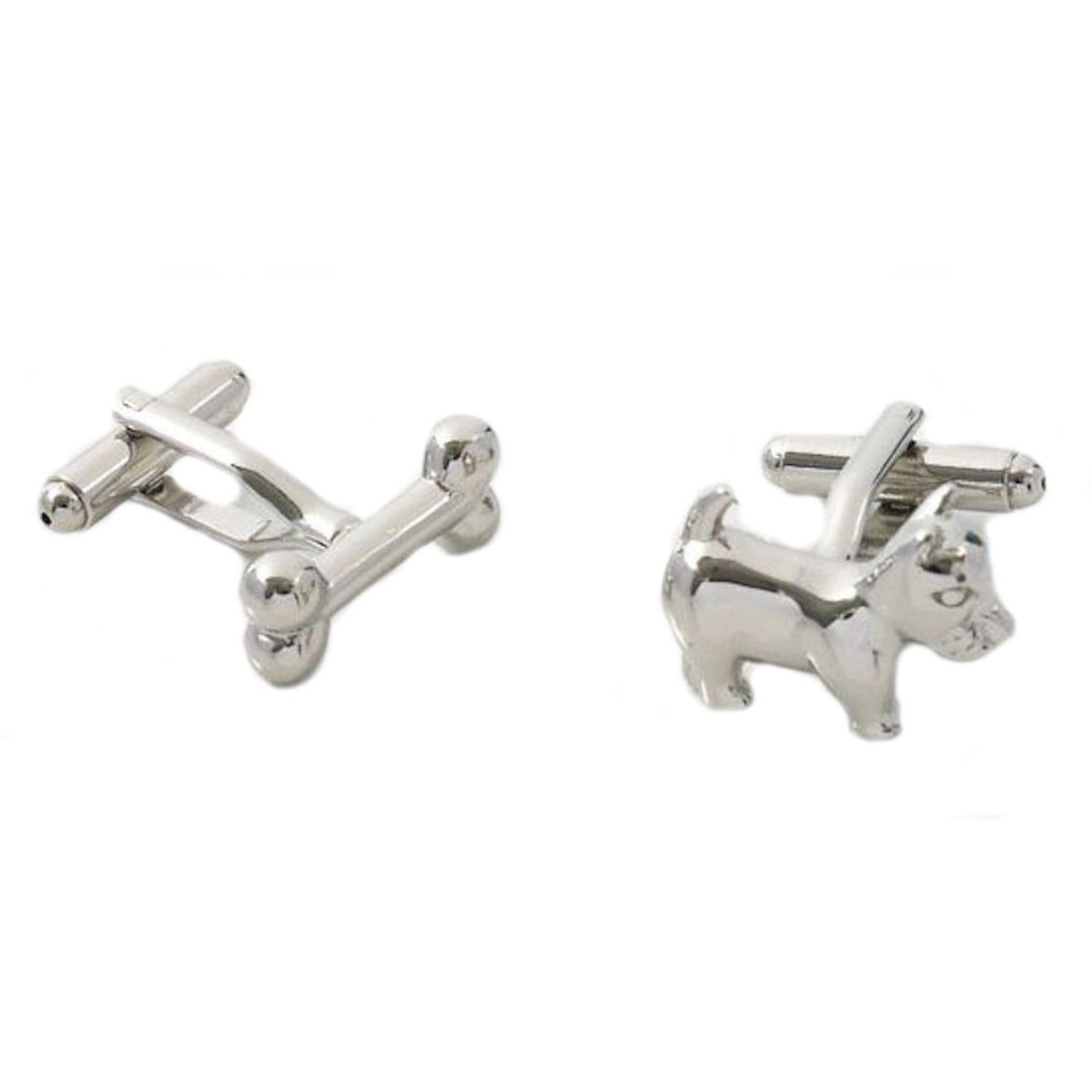 Scottie Dog & Bone Cufflinks