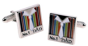 No 1 Dad Novelty Cufflinks