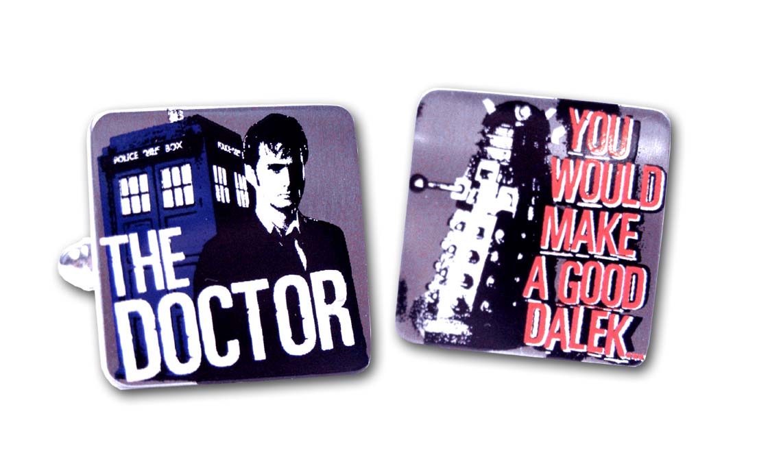 Dr Who & Dalek Cufflinks