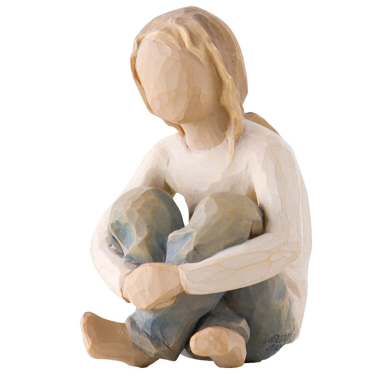 Willow Tree Figurines Set Grandparents with Three Grandchildren