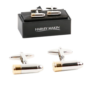 Harvey Makin Cufflinks - Bullet