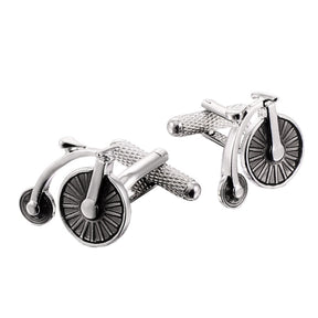 Penny Farthing Bicycle Cufflinks