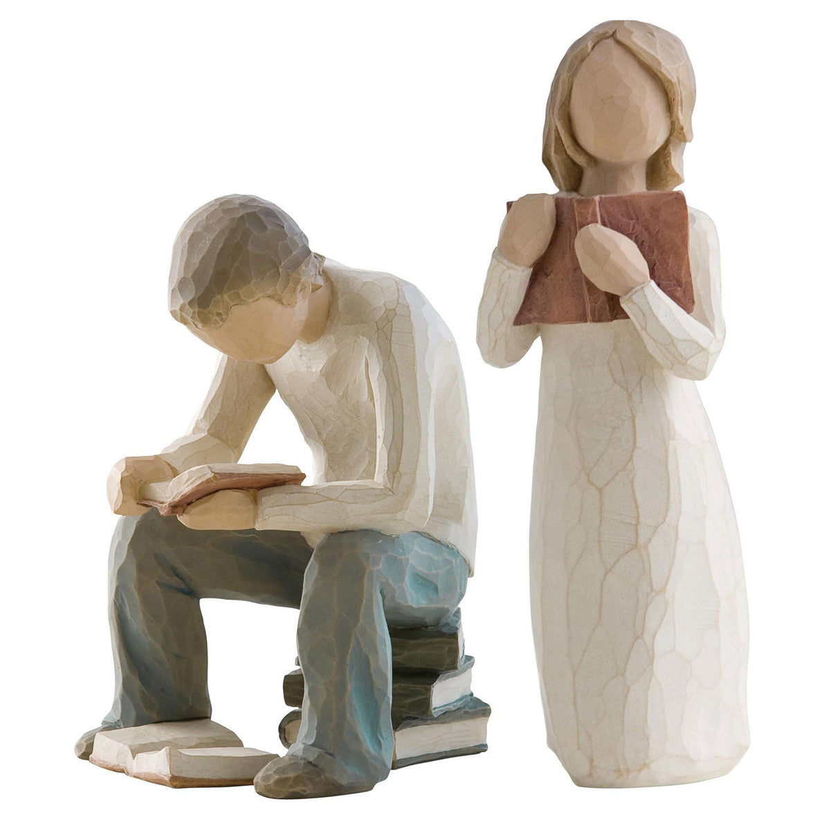 Willow Tree Figurines Set Siblings - Older Brother & Sister