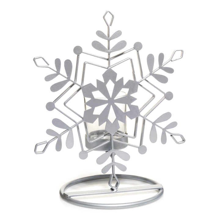 Yankee Candle Accessory - Candle Holder Snowflake Metal