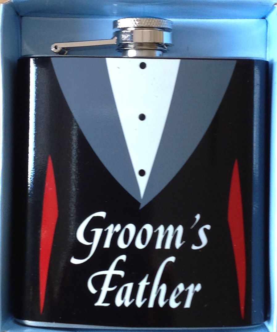 Wedding Party Hip Flask - Groom`s Father