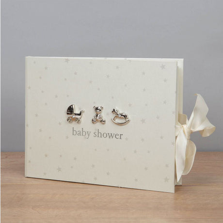 Bambino Paperwrap Guest Book - Baby Shower - Crusader Gifts