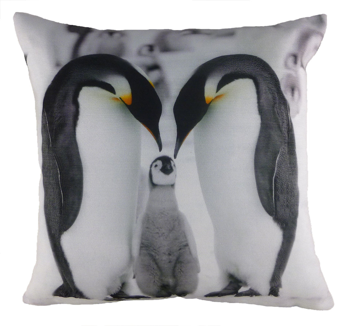 Evans Lichfield Wild Thing Collection Cushion Cover: Penguins 17x17"