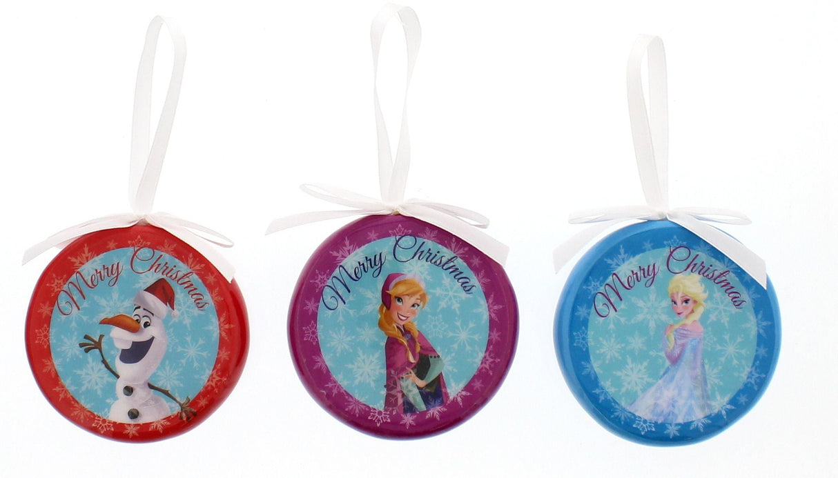 Disney Frozen Hanging Ornaments - Elsa Anna & Olaf Pack of 3