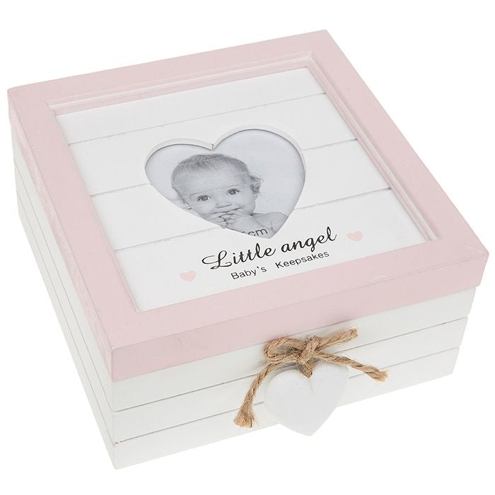 Provence Little Angel Baby`s Keepsakes Box - Baby Girl