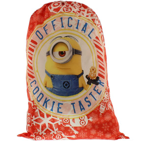 Minions Christmas Gift Sack - Official Cookie Taster