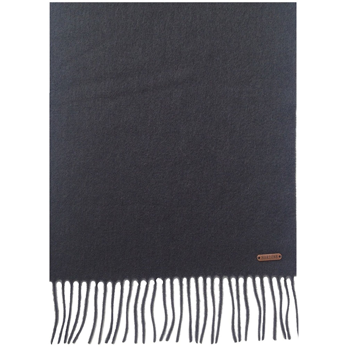 Hortons Oscar Lambswool Scarf (Grey)