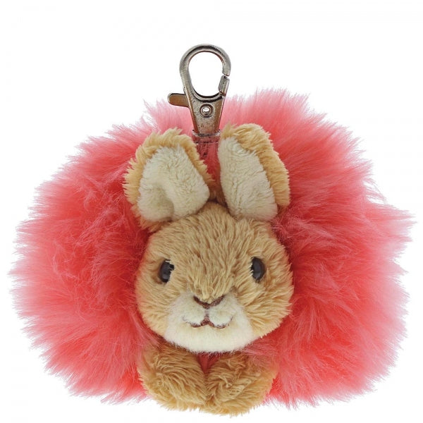 Gund Beatrix Potter Flopsy Bunny Pom Pom Keyring