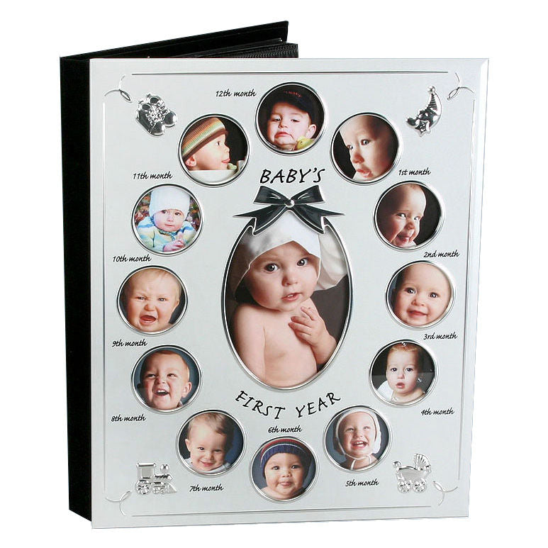 Celebrations Baby`s First Year Collage Photo Album