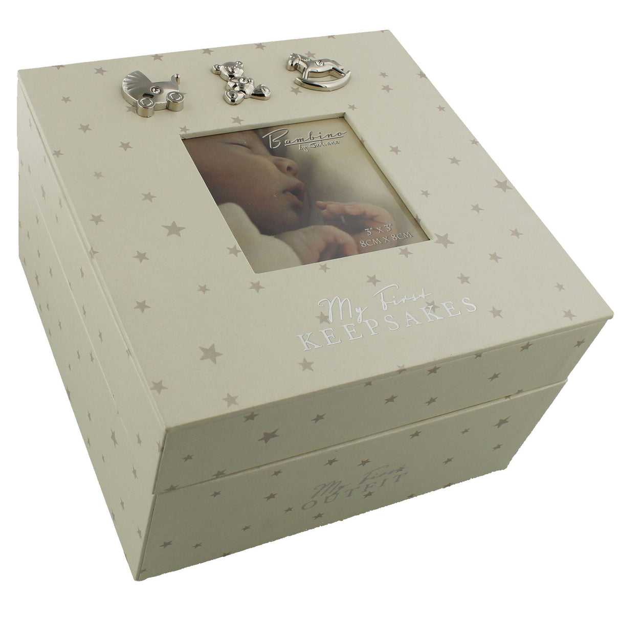 Bambino Baby Keepsake Box - My First Keepsakes & My First Outfit - Crusader Gifts