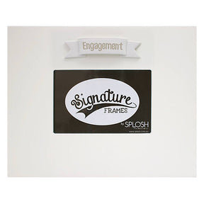 Splosh Signature Photo Frame 6x4" - Engagement