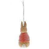 Beatrix Potter Peter Rabbit Sculpted Hanging Ornament - Flopsy Bunny