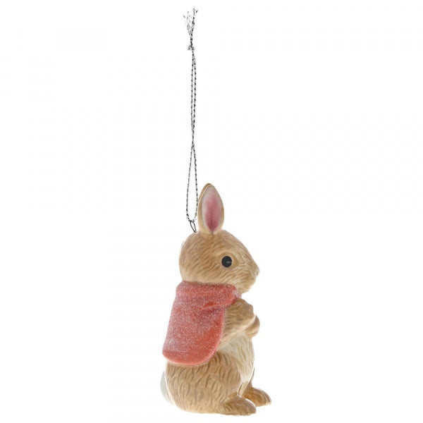 Beatrix Potter Peter Rabbit Sculpted Hanging Ornament - Flopsy Bunny