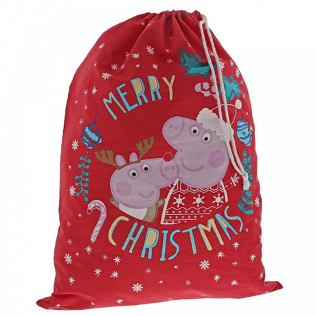 Peppa Pig Christmas Gift Sack 50cm x 68cm