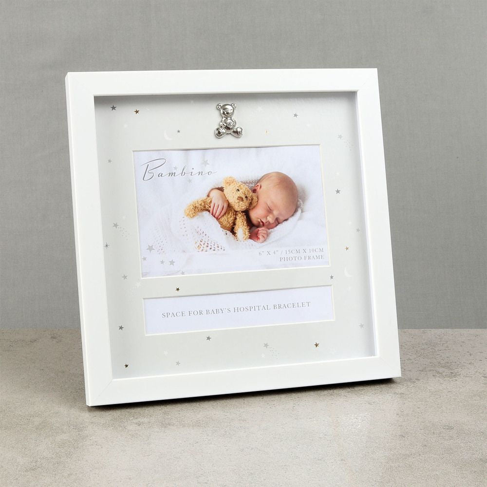 Bambino Hospital Bracelet Keepsake & Photo Frame 6" x 4" - Crusader Gifts