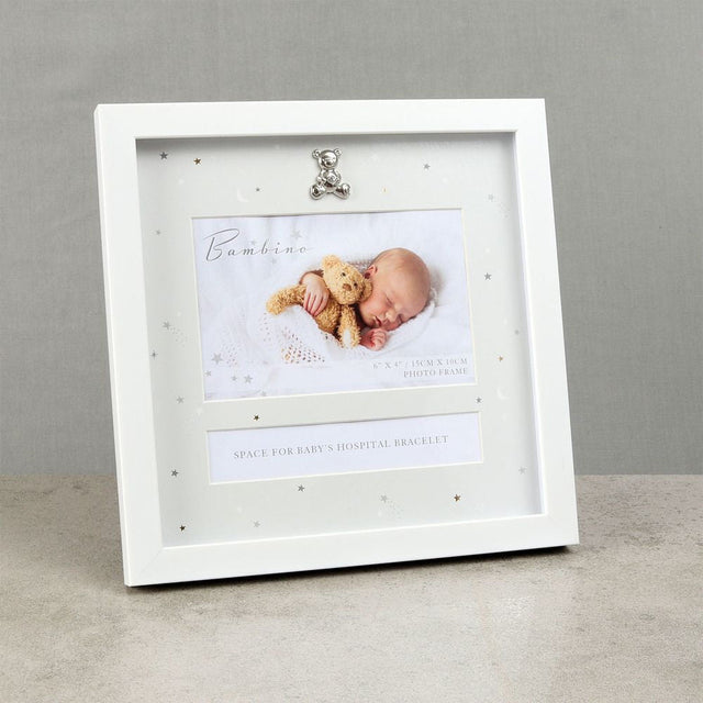 Bambino Hospital Bracelet Keepsake & Photo Frame 6" x 4" - Crusader Gifts