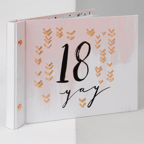 Hotchpotch Luxe Birthday Photo Album & Guest Book - 18 (Female)