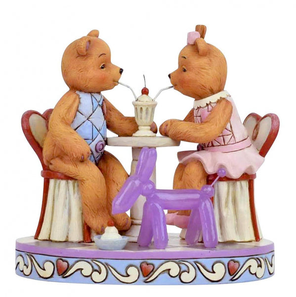 Button & Squeaky by Jim Shore Figurine - Sharing Sweet Times