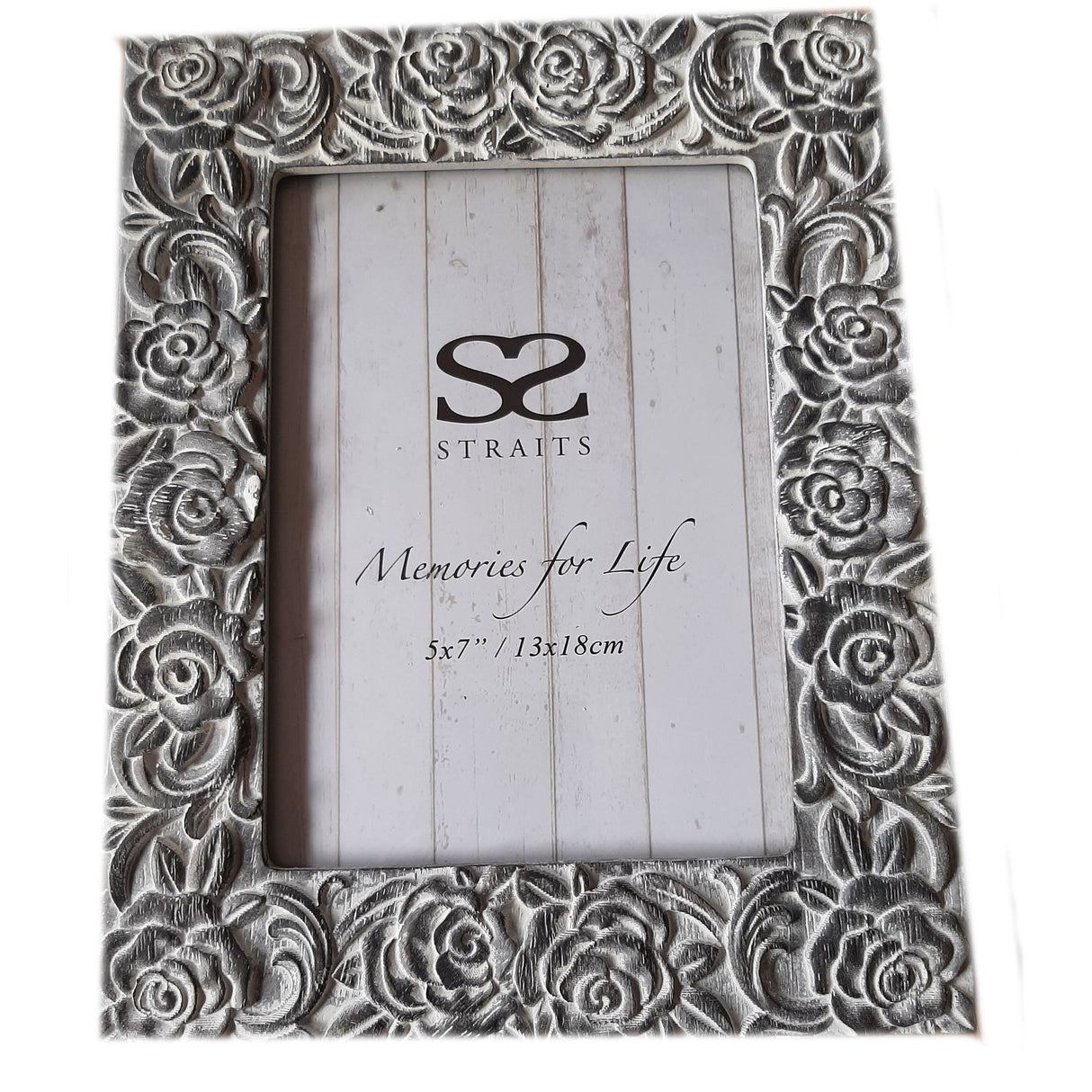 Memories for Life Floral Deco Photo Frame 5" x 7"