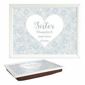 said with sentiment lap tray sister design