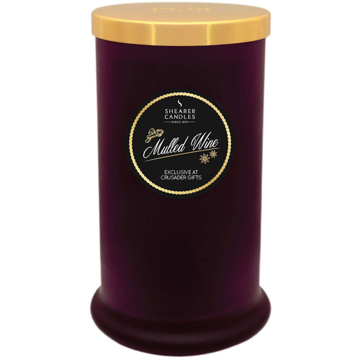 Shearer Candles Exclusive Pillar Jar Candle - Mulled Wine