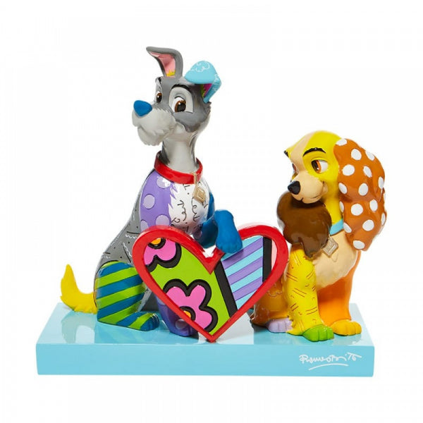 Disney Britto Limited Edition Lady & The Tramp Figurine