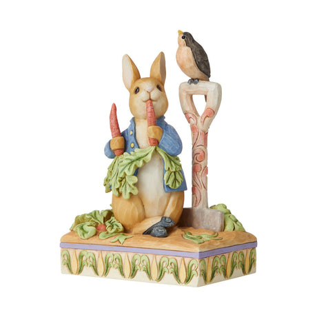 Beatrix Potter by Jim Shore Then He Ate Some Radishes Peter Rabbit Figurine