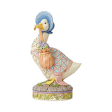 Beatrix Potter by Jim Shore Wearing a Shawl & A Poke Bonnet Jemima Puddle-Duck