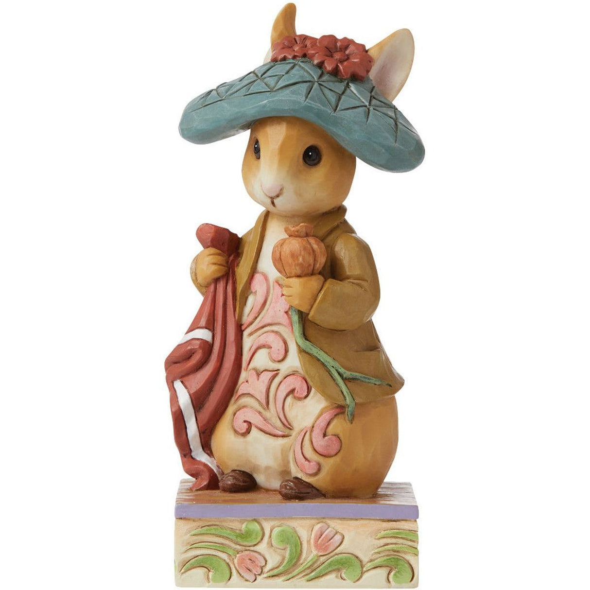 Beatrix Potter by Jim Shore Nibble, Nibble, Crunch! Benjamin Bunny Figurine