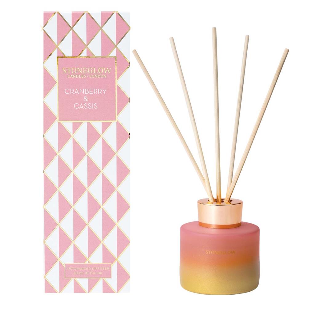 Stoneglow Candles Seasonal Reed Diffuser 120ml - Cranberry & Cassis