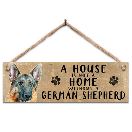 Wooden Sign - German Shepherd Dog