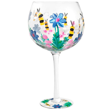 Flower Gin Copa Glass - Bees