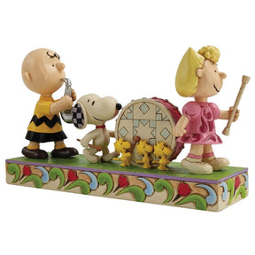 Peanuts by Jim Shore Figurine - Peanuts Parade