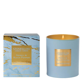 Stoneglow Candles Luna Tumbler Candle - Neroli & Black Pepper