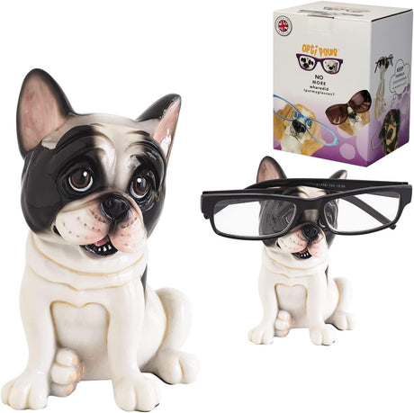 Optipaws French Bulldog Dog Glasses Holder