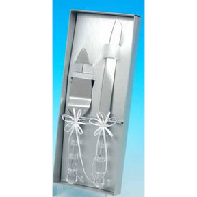 Diamante Wedding Cake Serving Set