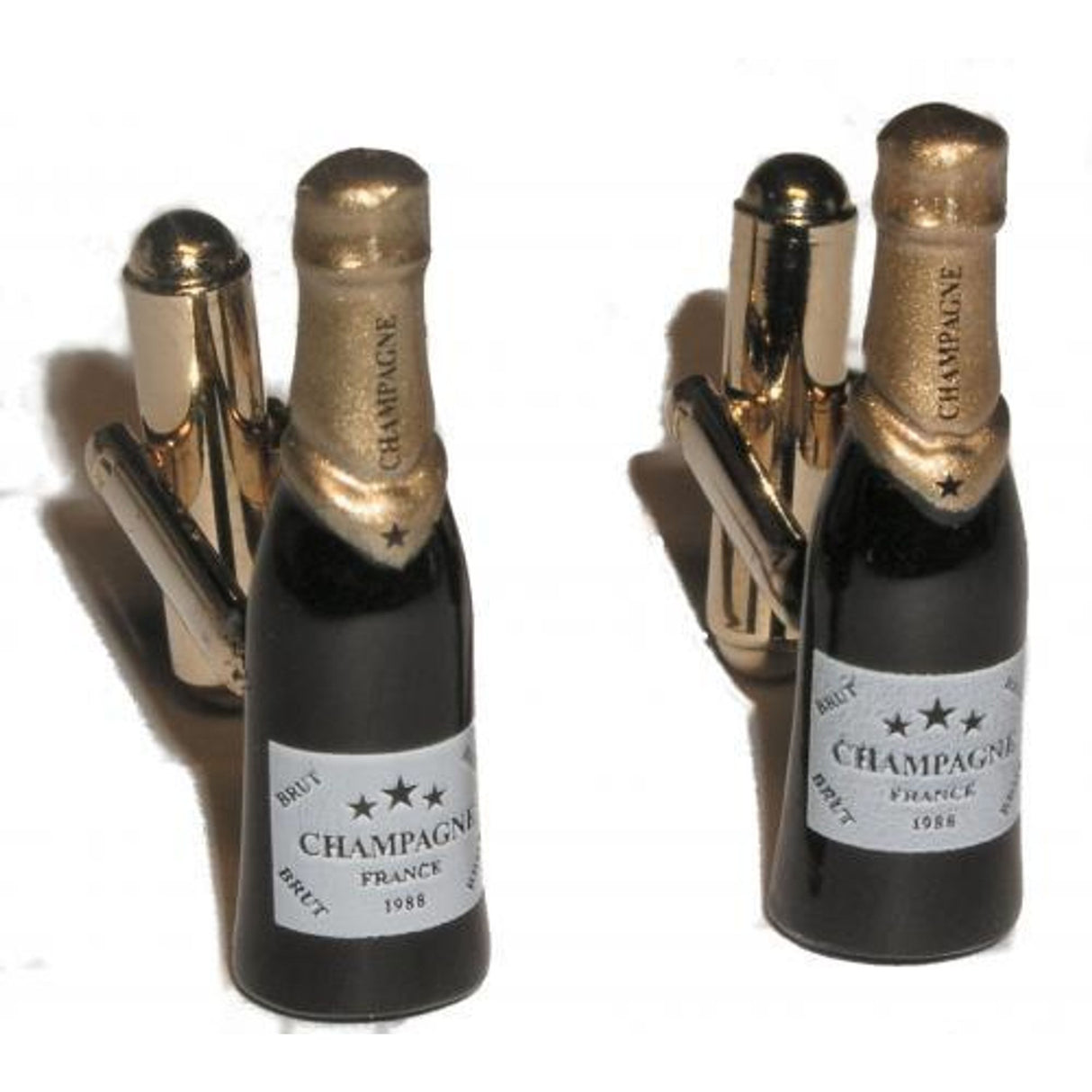 Champagne Bottle Cufflinks