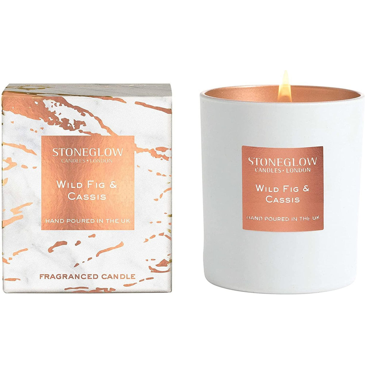 Stoneglow Candles Luna Tumbler Candle - Wild Fig &amp; Cassis