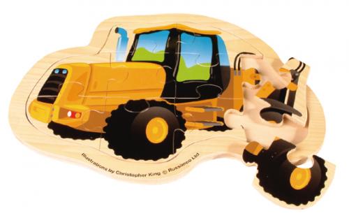 Mega Movers Loader Wooden Toy Puzzle