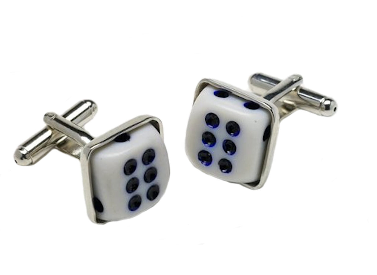 Double Six Dice Cufflinks